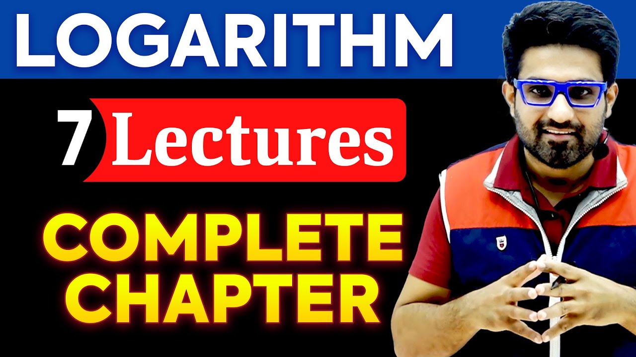 𝙇𝙤𝙜𝙖𝙧𝙞𝙩𝙝𝙢 - Complete 𝗖𝗵𝗮𝗽𝘁𝗲𝗿 in Detail | By Aman Malik Sir