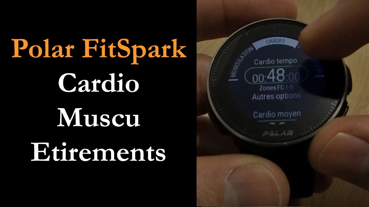 FitSpark : démo du coach virtuel de Polar
