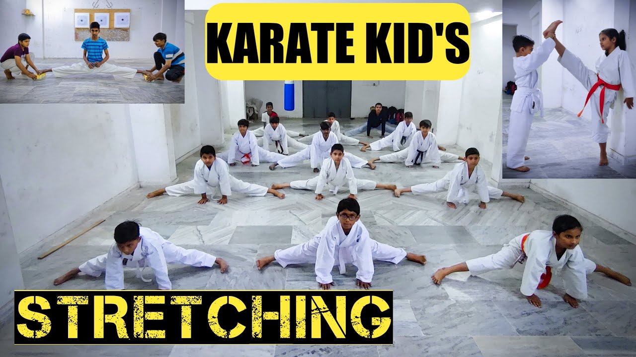 Karate Training For Kid's Stretching | Karate Kid's 2021 | Champion Fighter
