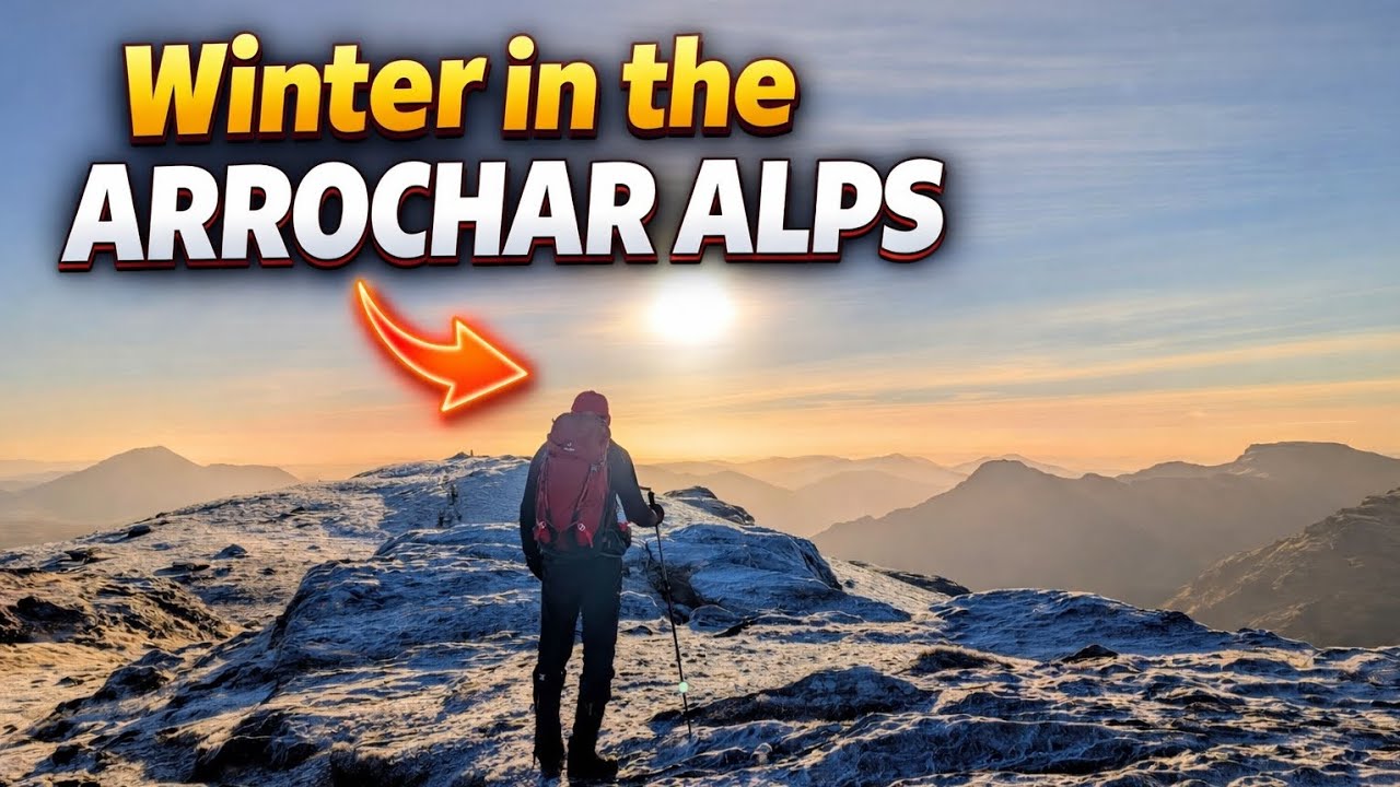 Winter in the Arrochar Alps.  Ascent of Ben Vorlich, Loch Lomond.  30.12.25