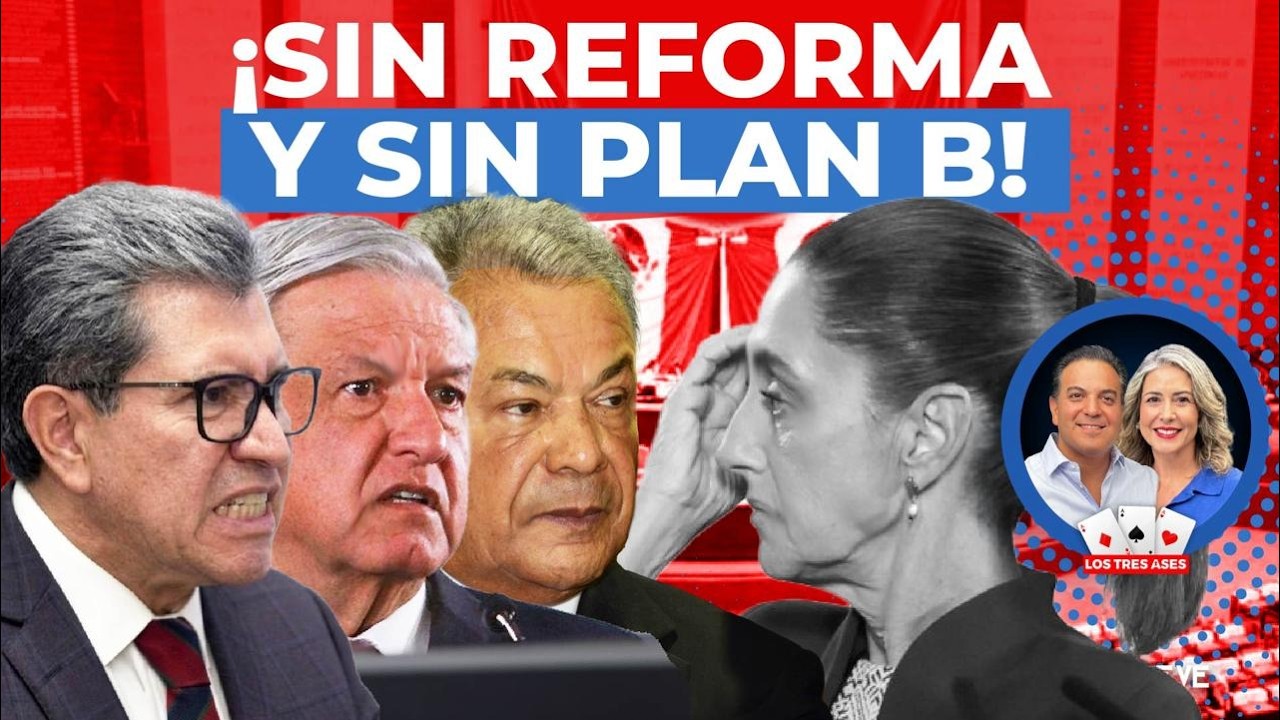 ¡OTRA DERROTA DE SHEINBAUM! El Congreso la abandona y entierra su Plan B