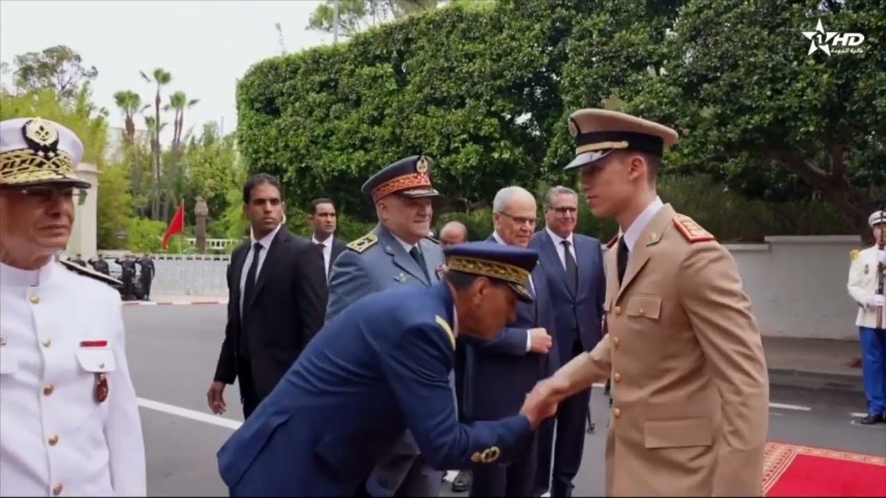 صاحب السمو الملكي ولي العهد الأمير مولاي الحسن يترأس مأدبة غداء أقامها جلالة الملك