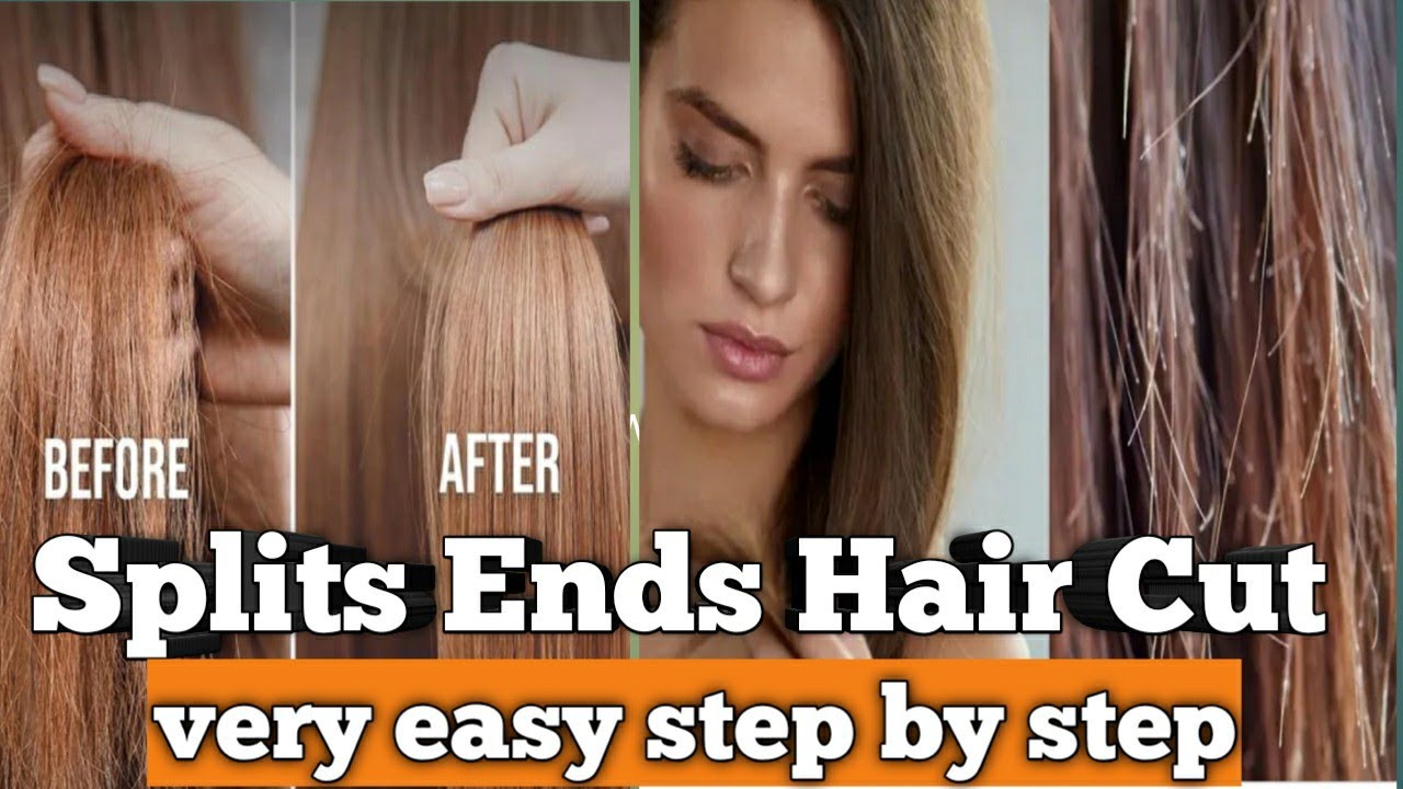 How to Cut Split Ends/Dusting vs Trimming