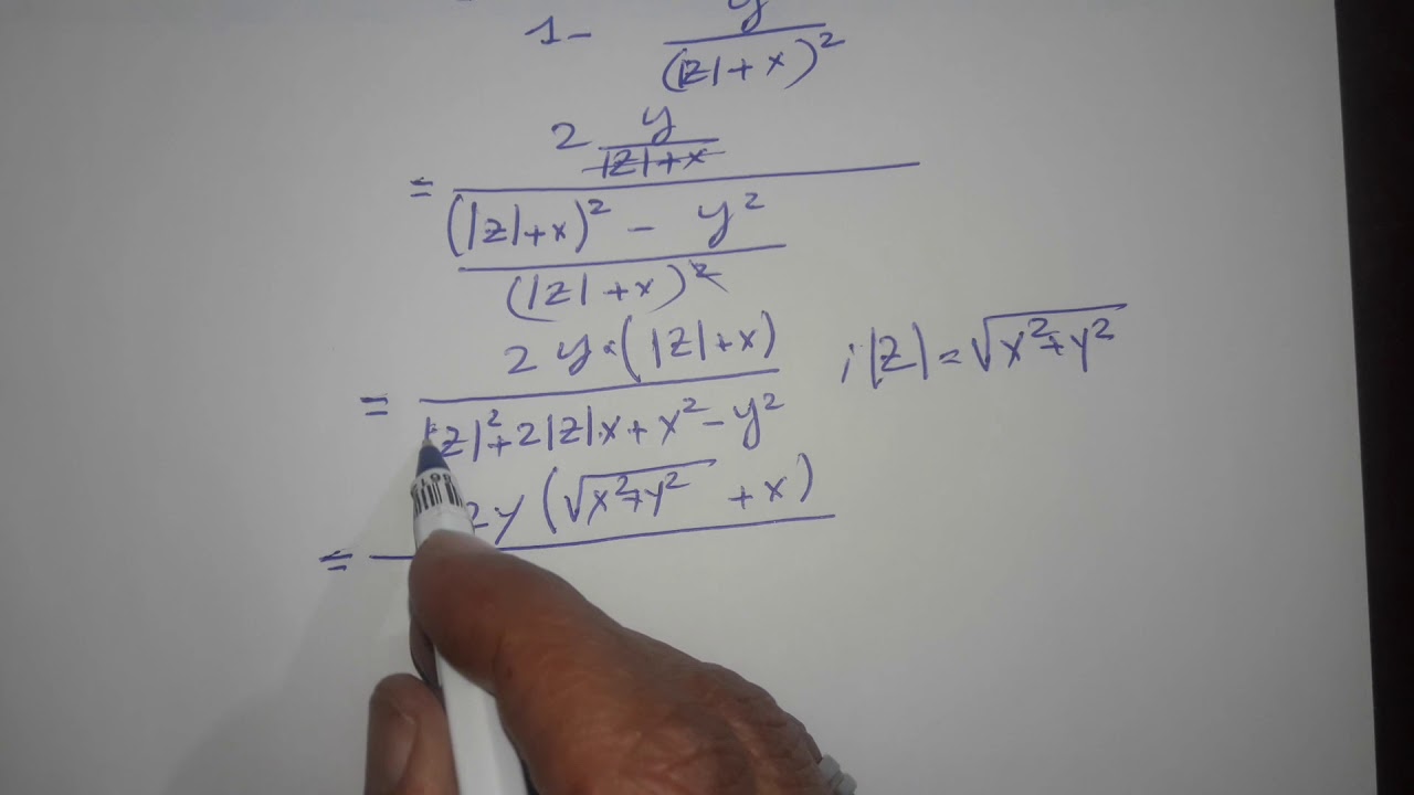 Les Nombres Complexes(exercice 41 page 95)Manuel Al Moufid 2 Bac SM