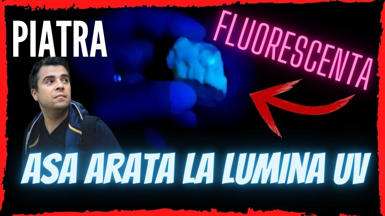 Am Gasit Prima Piatra Fluorescenta | Roci si Minerale