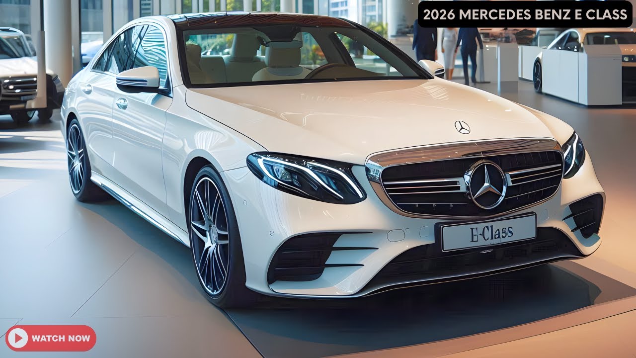 NEW 2026 Mercedes Benz E Class Revealed - Interior & Exterior, First Look Details