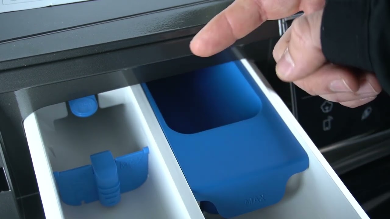 Стирально-сушильная машина HAIER I-Pro 5 - Как пополнить все моющие средства?