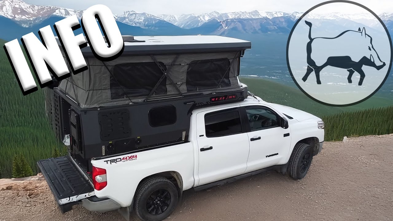 How It Works - Niji Popup Slide-in Truck Camper Standard Equipment & Tariff Info