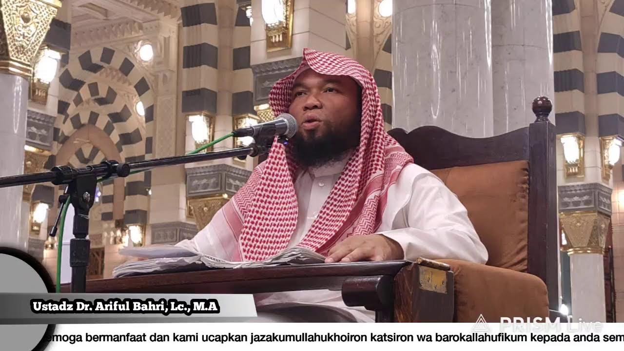 22-11-2025 || LIVE Kajian Rutin Pintu 19 Masjid Nabawi || Ustadz Dr. Ariful Bahri,Lc., M.A