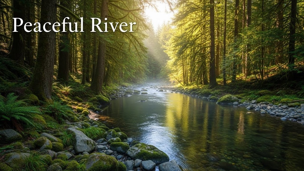 Serene River Water 🌿 Gentle Flowing Ambience for Sleep, Calm, and Meditation #505