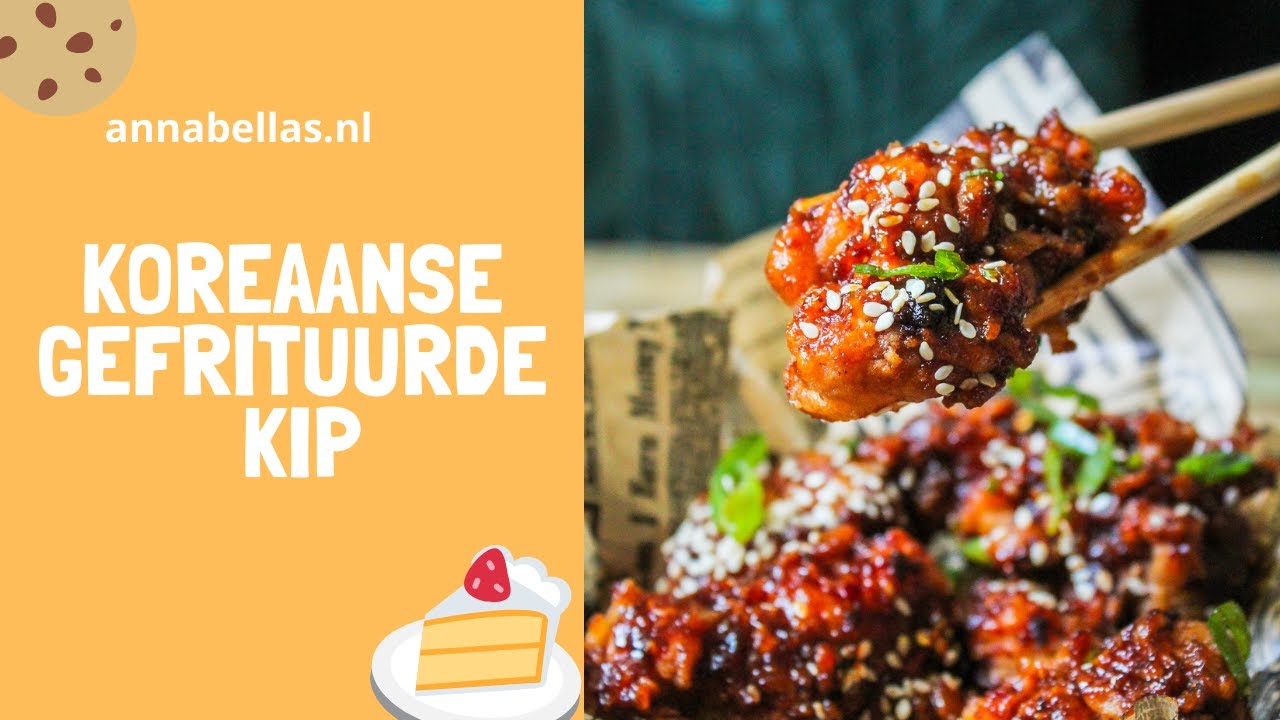 Koreaanse gefrituurde kip