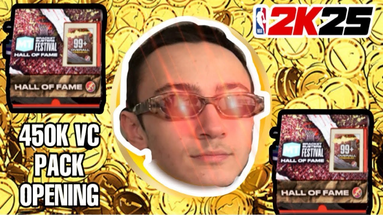 INSANE 100$ MYTEAM HOF BRACKET BUSTER BOX PACK OPENING NBA 2K25 MYTEAM!!!