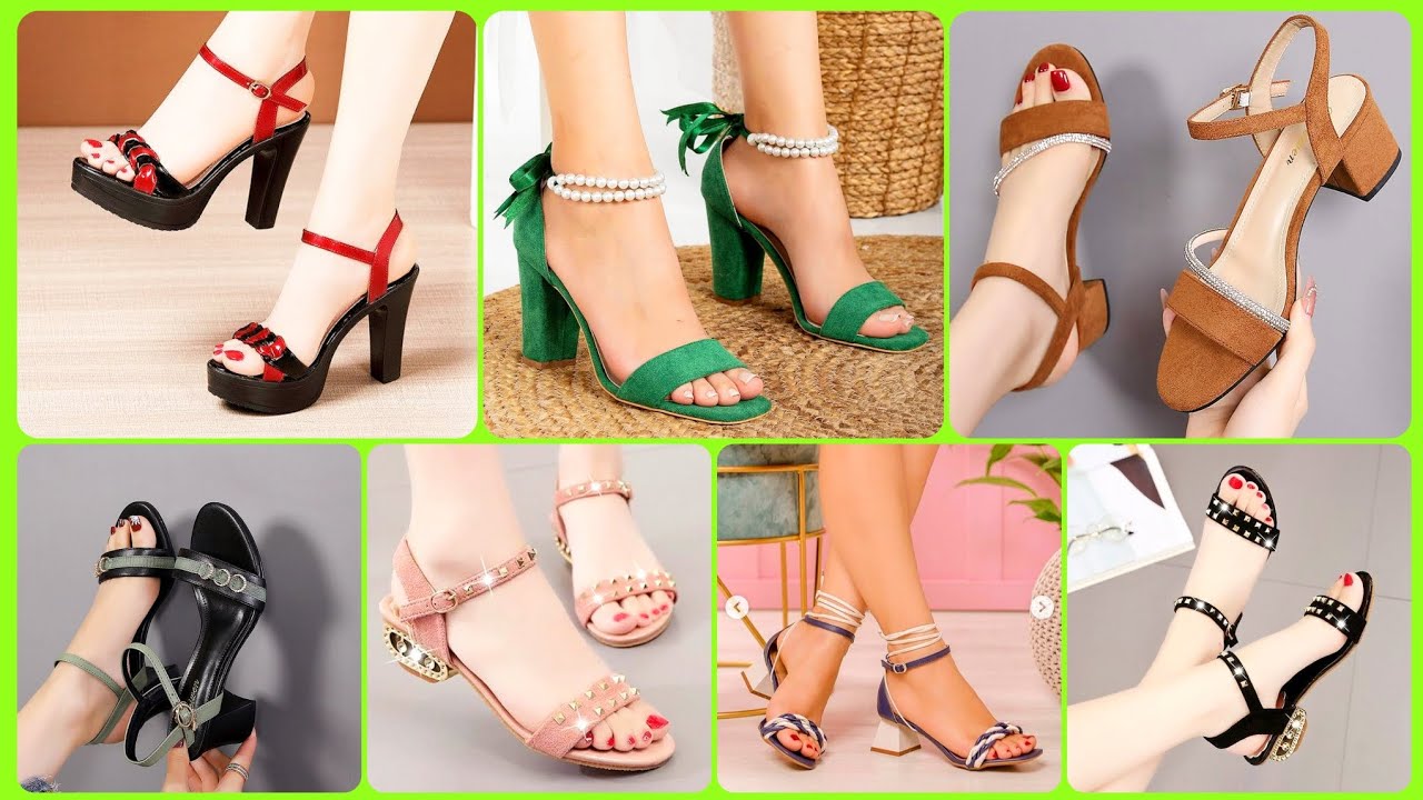 New Fashionable Sandals & Heels Ideas for Girls | Party, Casual & Wedding Footwear Collection