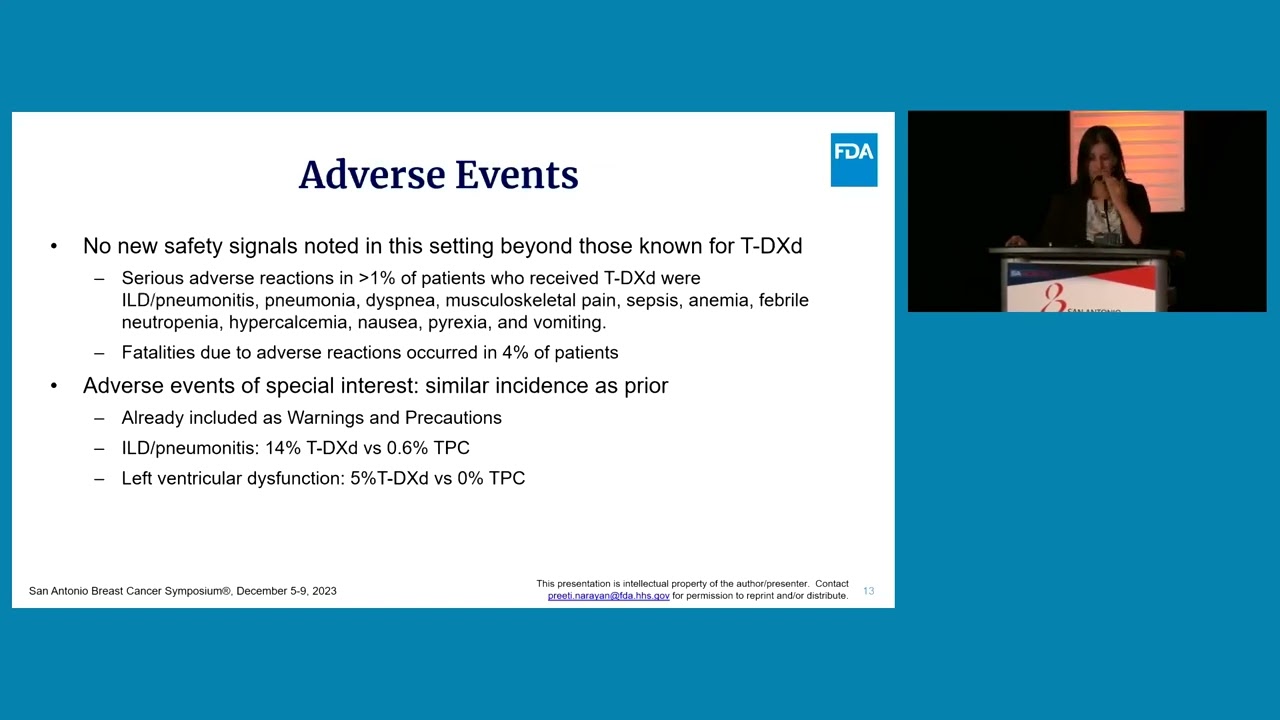 SABCS 2023: New Drug Approvals for Metastatic Breast Cancer