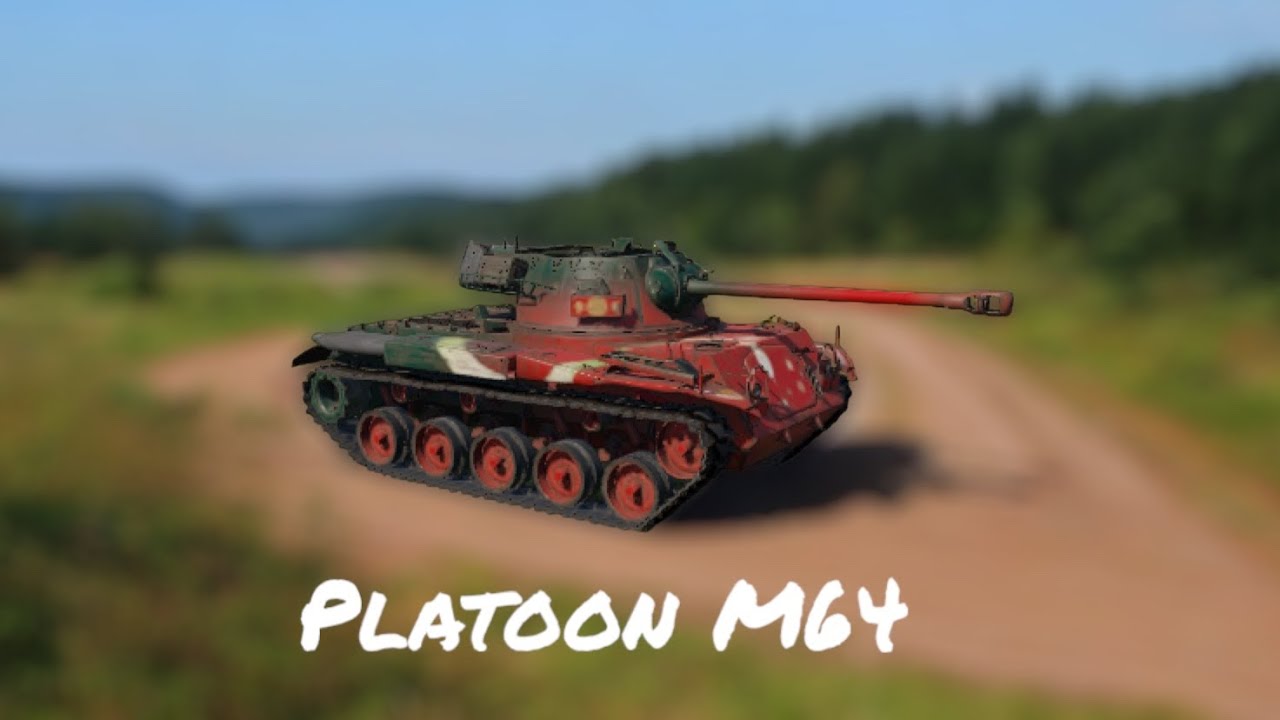 War Thunder Mobile Platoon M64 - Gameplay #warthunder #m64 #tank