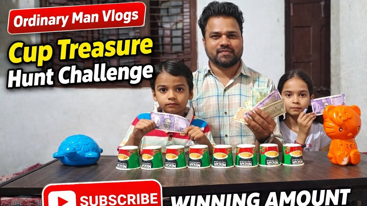 Cup Thresure Hunt Challenge 