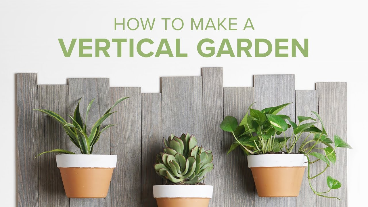 DIY Vertical Wall Garden