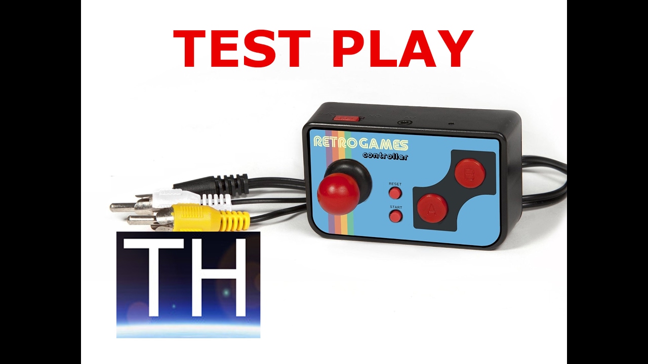 Retro TV Games, Classics Mini Games Controller - Test Play