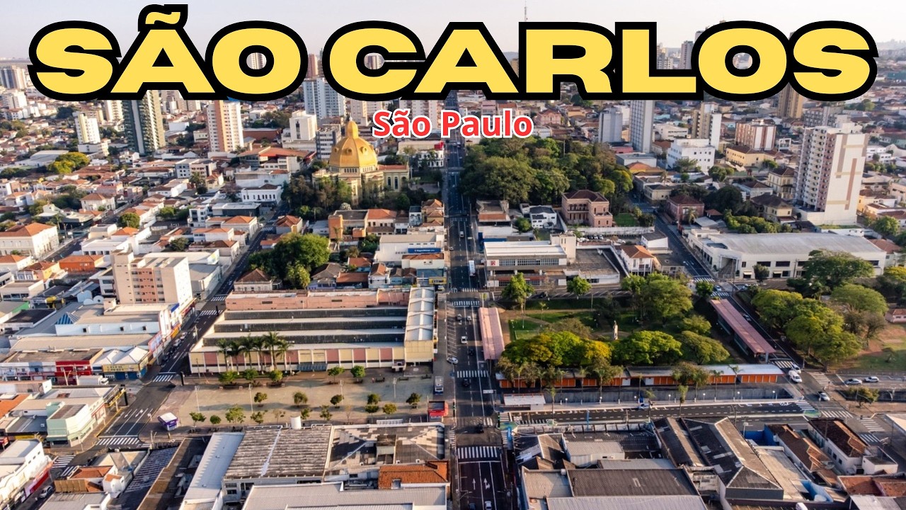 É BOM MORAR EM SÃO CARLOS - SP? | DESCUBRA como é morar nessa CIDADE do INTERIOR PAULISTA!