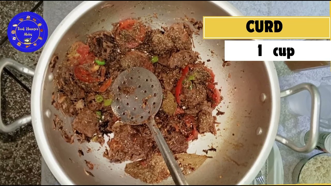 Hyderabadi beef biryani / Degi biryani Eid Special Recipe