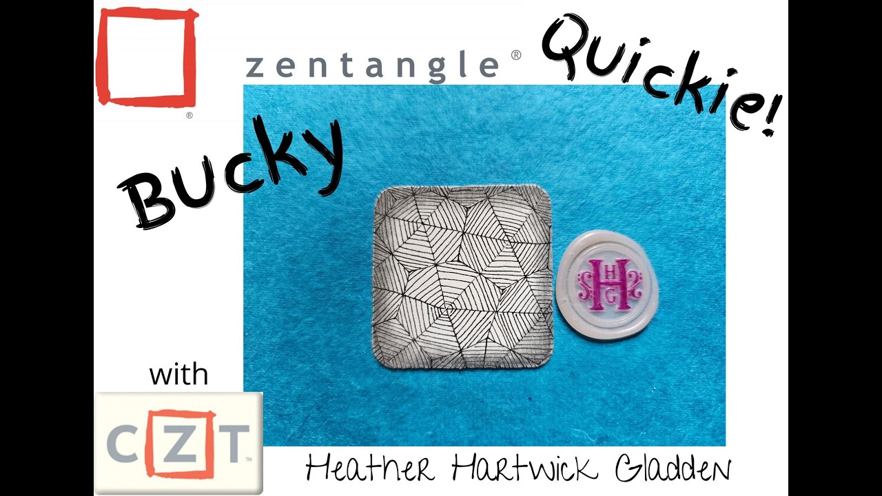 Bucky | Zentangle® Quickie