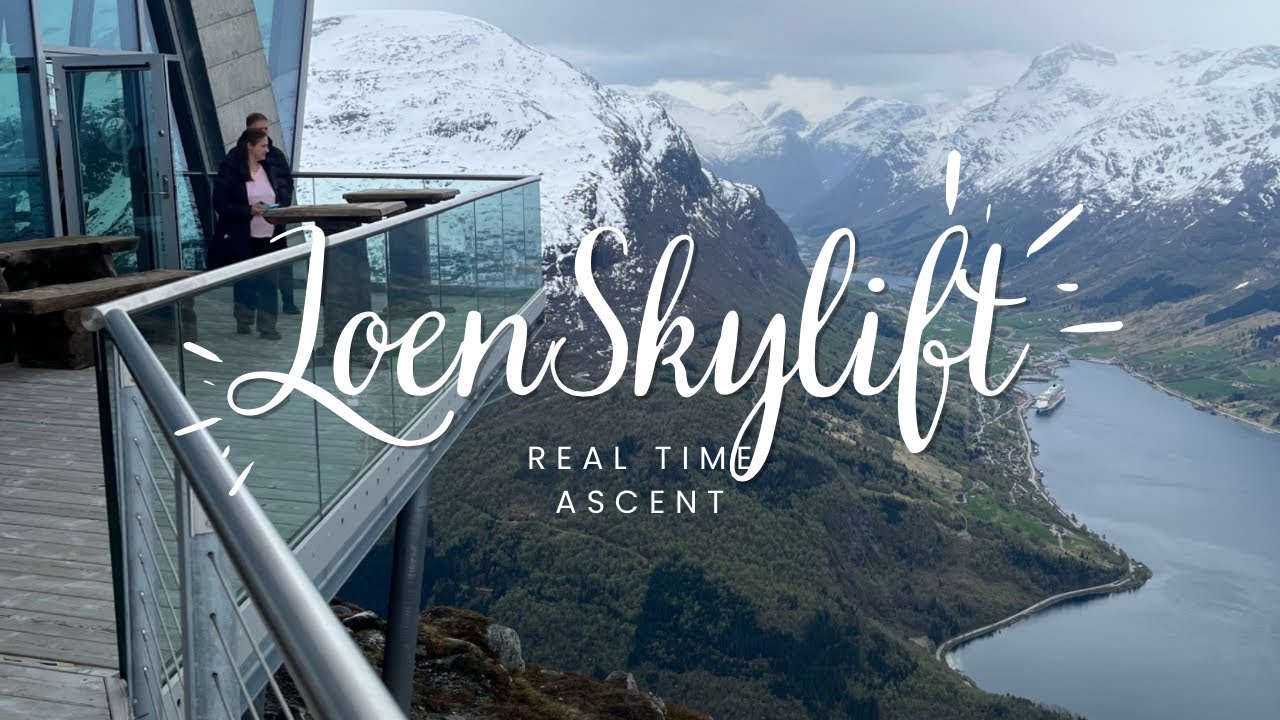Loen Skylift-Real time ascent