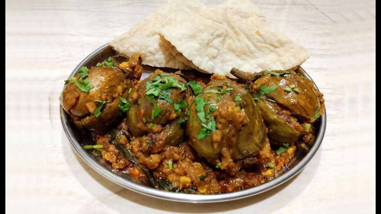 स्वादिष्ट भरवा बैंगन, Bharwa Baingan, ⁨@VilasKitchenVlogs⁩ #food #cooking #recipe #winter