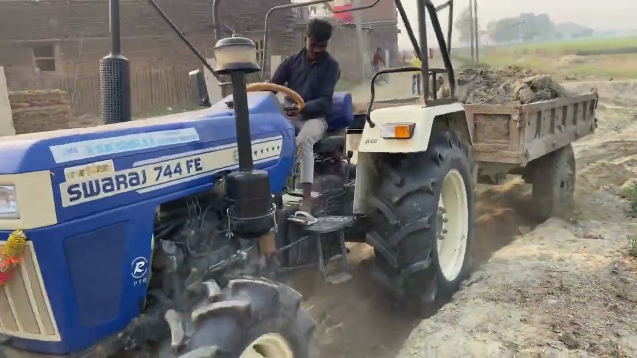 Swaraj 744 4wd videos 🥹🥹🥹