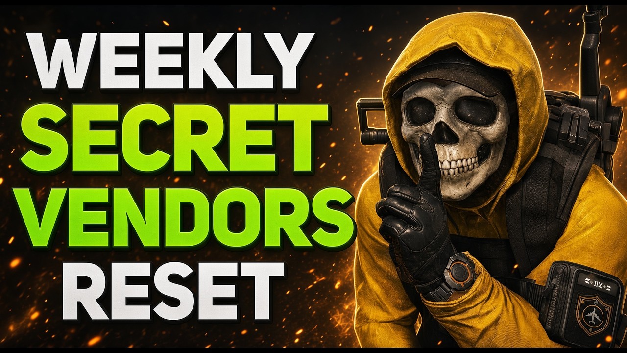 *PICK UP (11) CACHES & MUST BUYS* The Division 2: Weekly Reset for BOTH SECRET VENDORS...