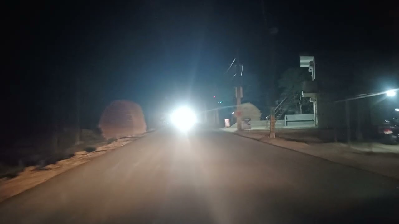 #Night video#Katwa road#একেবারে 20 কিলোমিটার সোজা রাস্তা#