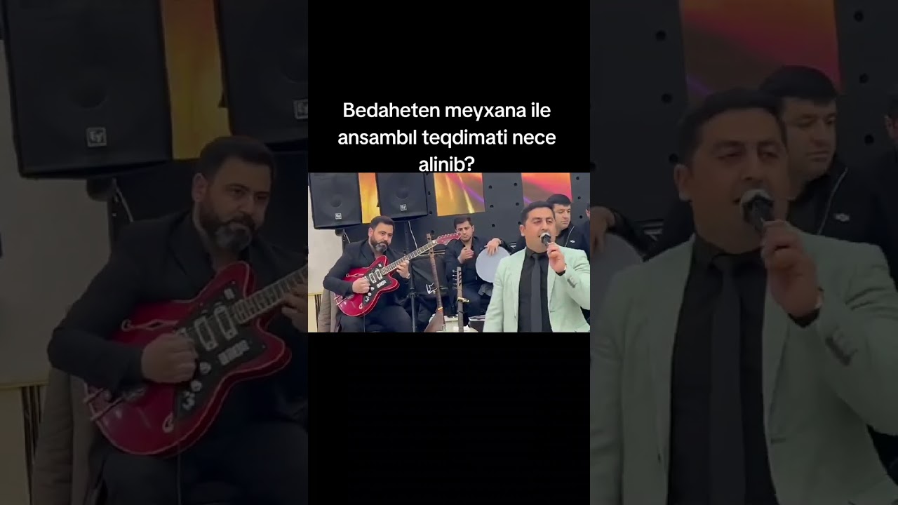 Asim  Cayli meyxana ile ansambıl teqdimati