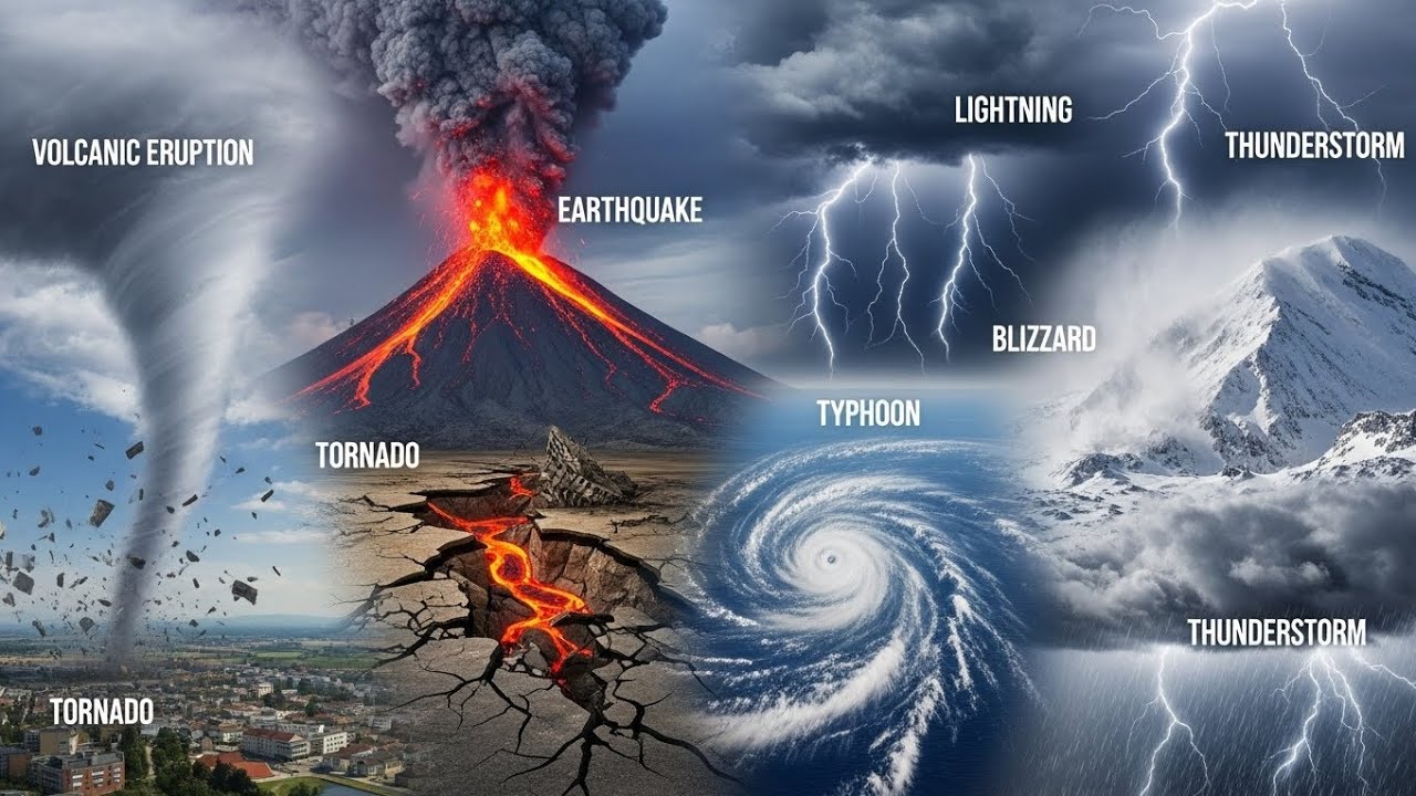 Natural Disasters | Types of Natural Disasters with Examples | Geography for students