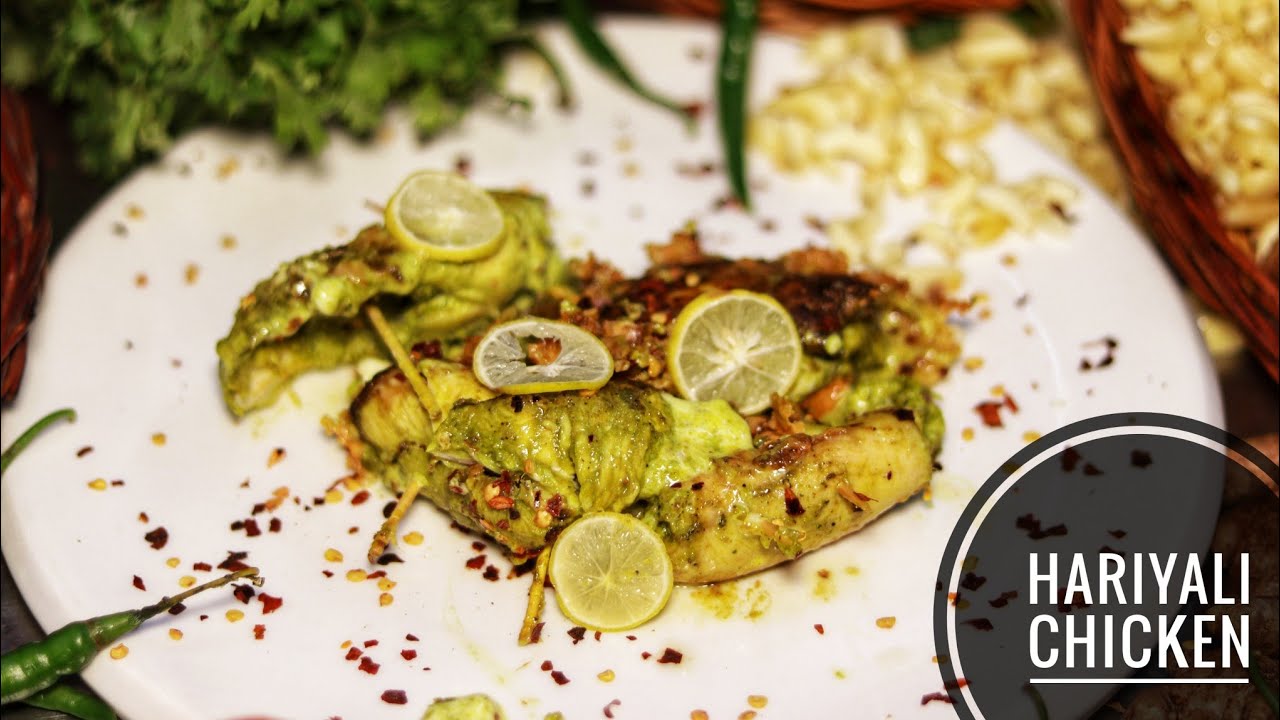 Famous Hariyali Chicken | Tawa Hariyali Chicken | Masala Dar Hariyali | #chicken #chickenmasala
