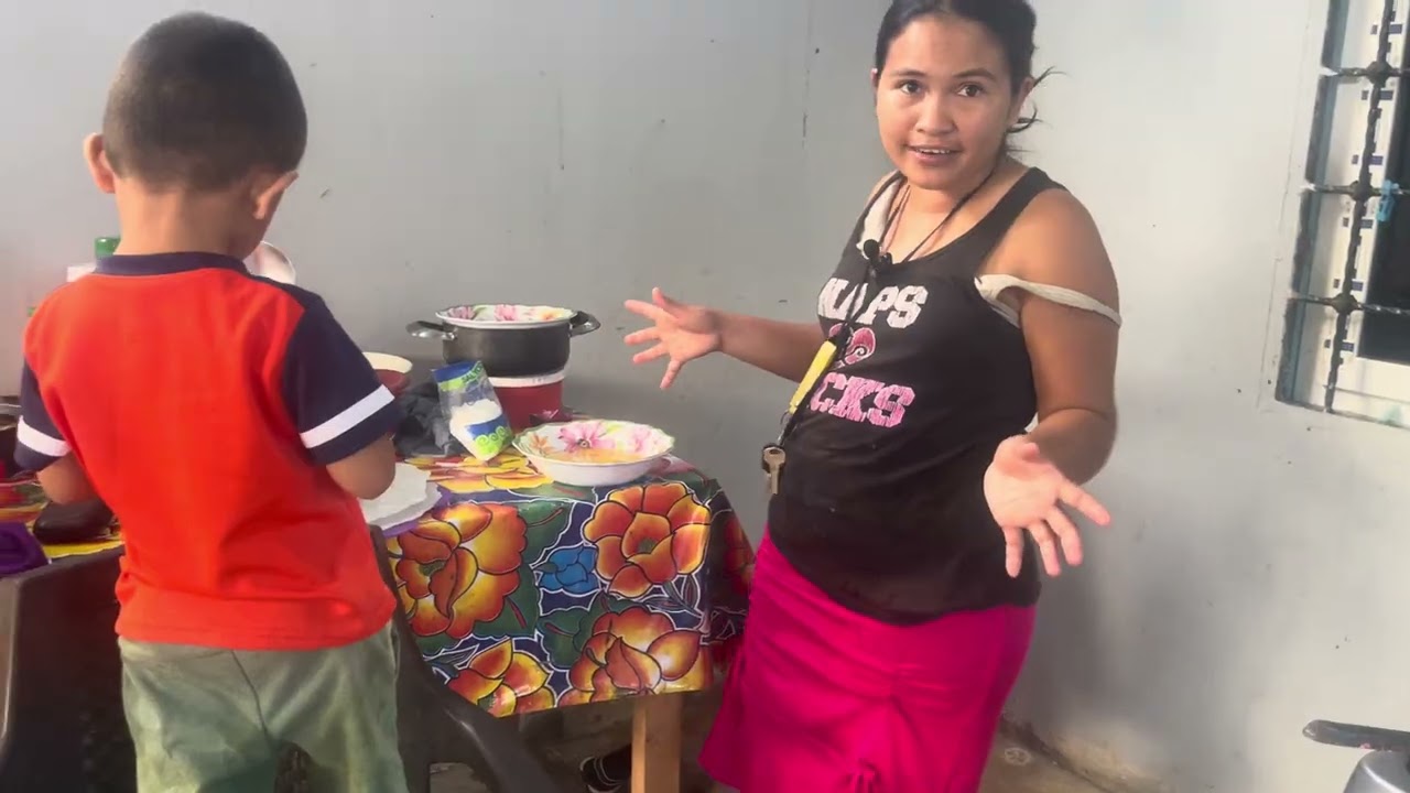 Con Caleb Cocinando 