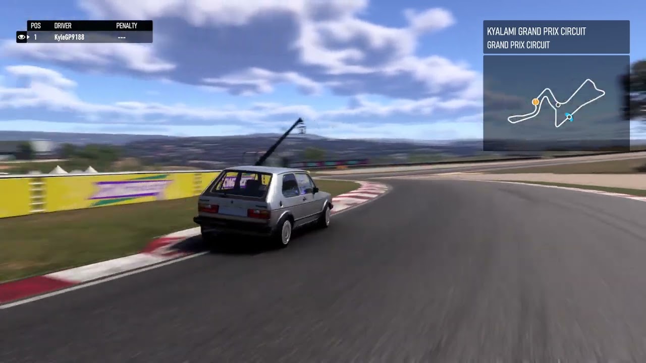 83 Turbo VW Golf GTI - 2.02 Kyalami Grand Prix Circuit