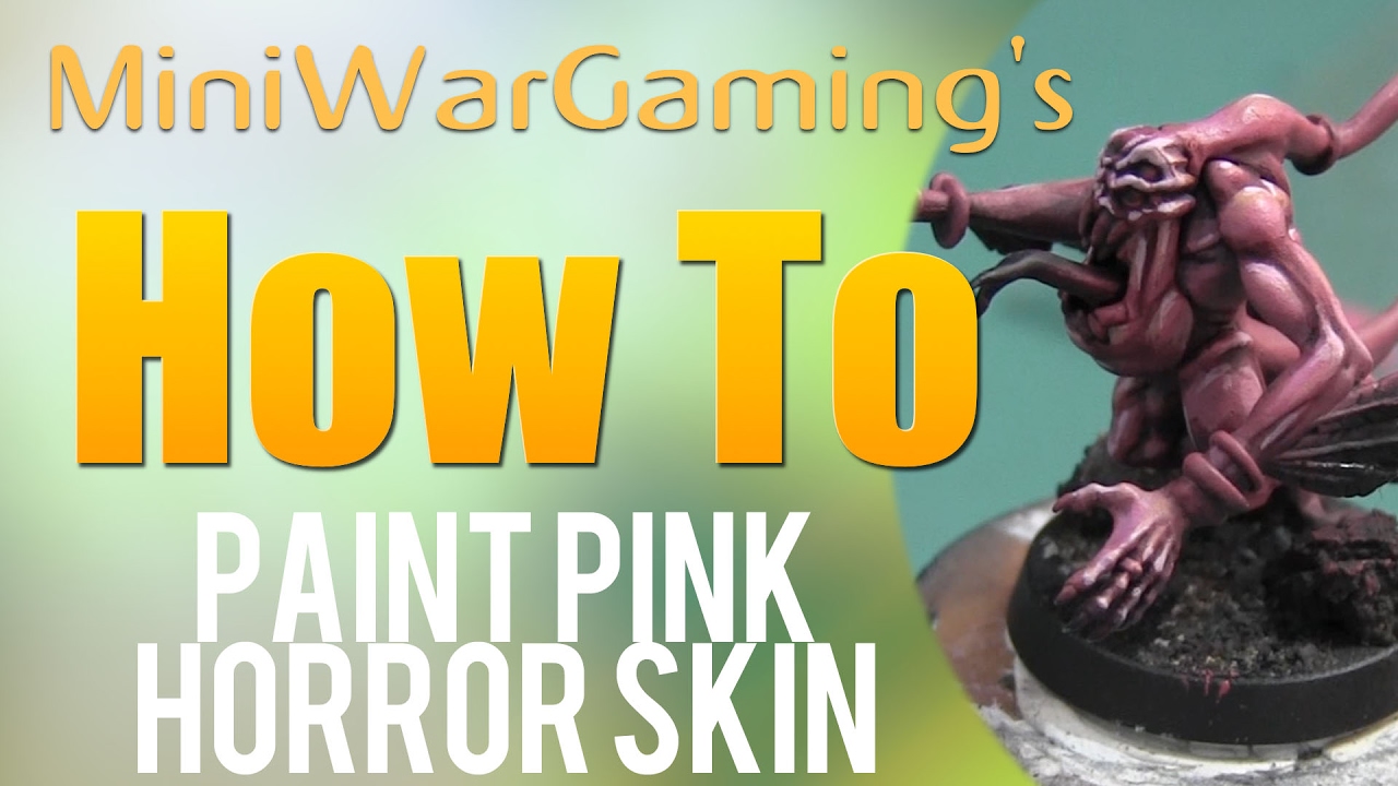 How to: Paint Pink Horror Skin