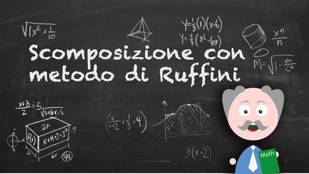 Scomposizione di un polinomio con metodo di Ruffini
