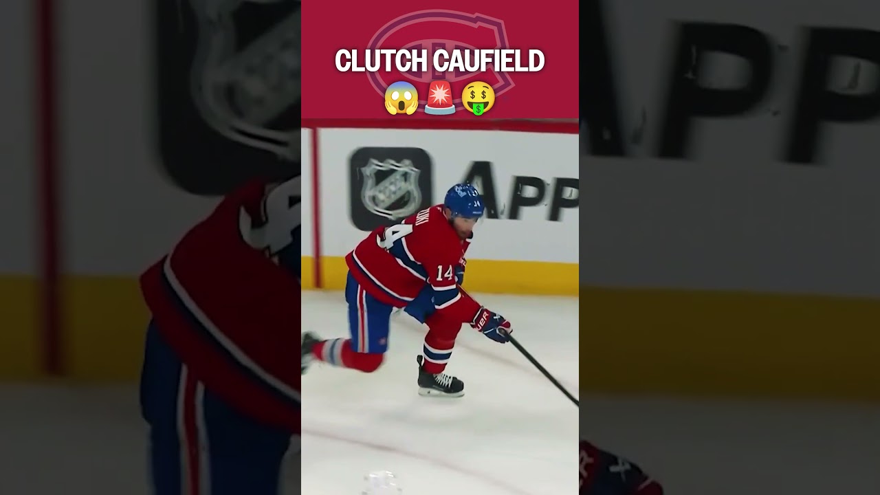 GOAL Caufield is CLUTCH x2 ✌️