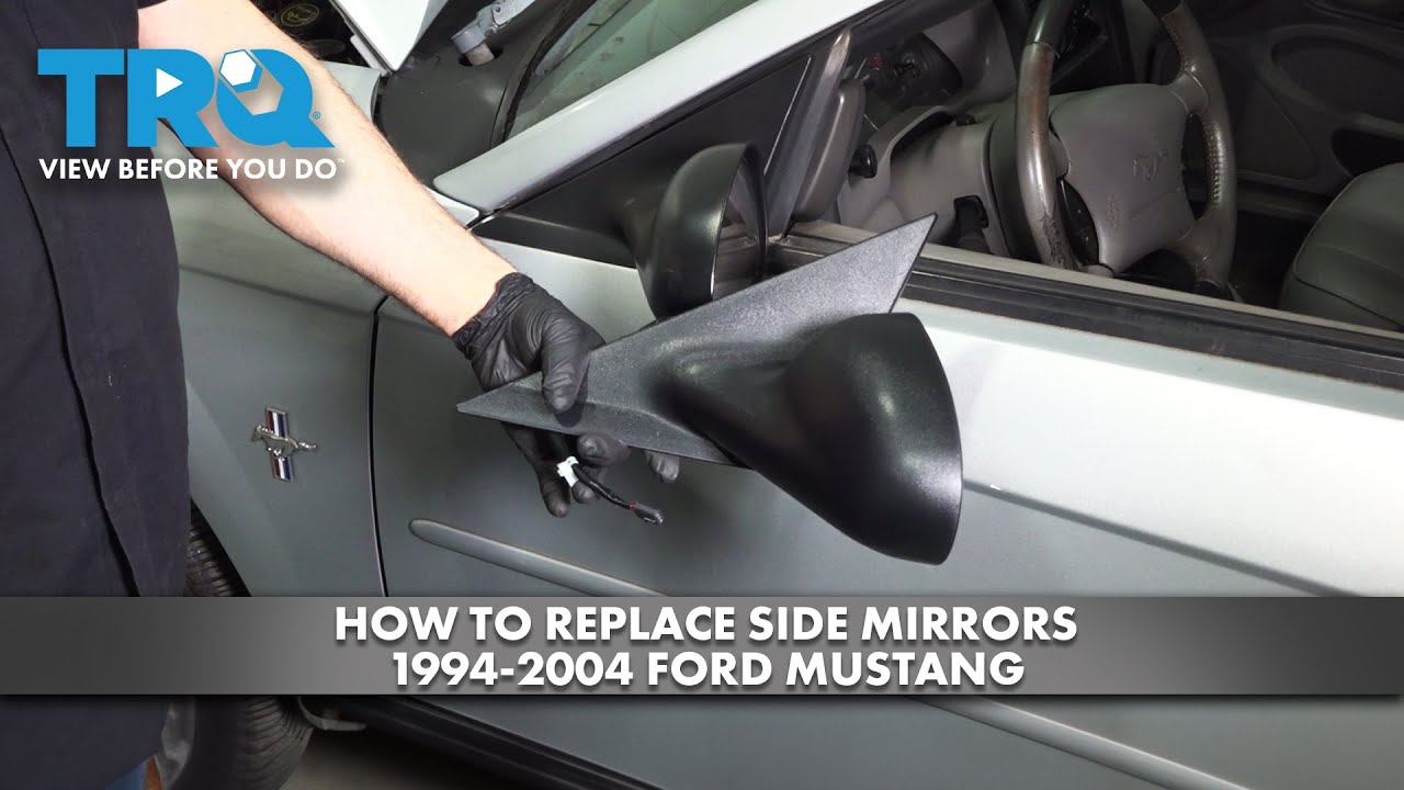Как заменить боковые зеркала заднего вида на Ford Mustang 1994–2004 годов