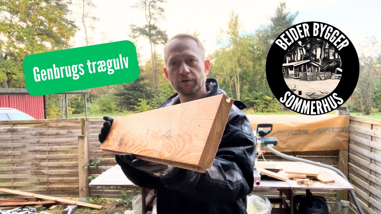 S1E6 - Tr&aelig;gulv - G&oslash;r Det Selv - Sommerhus - Bejder Bygger