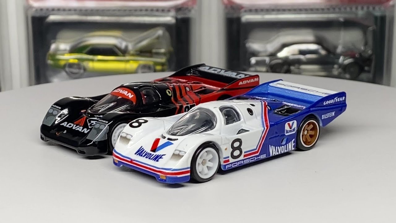 Hot Wheels Porsche 962 Car Culture 2-Car Premium Set Opening and Complete Casting Details