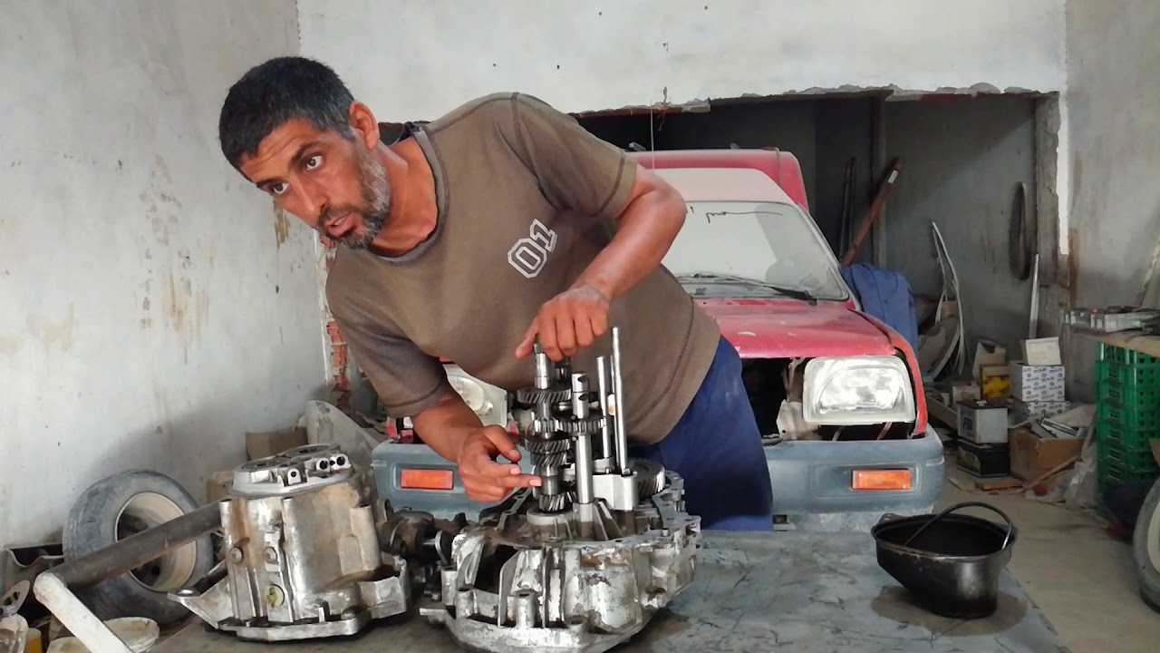 Démontage boit vitesse Renault
