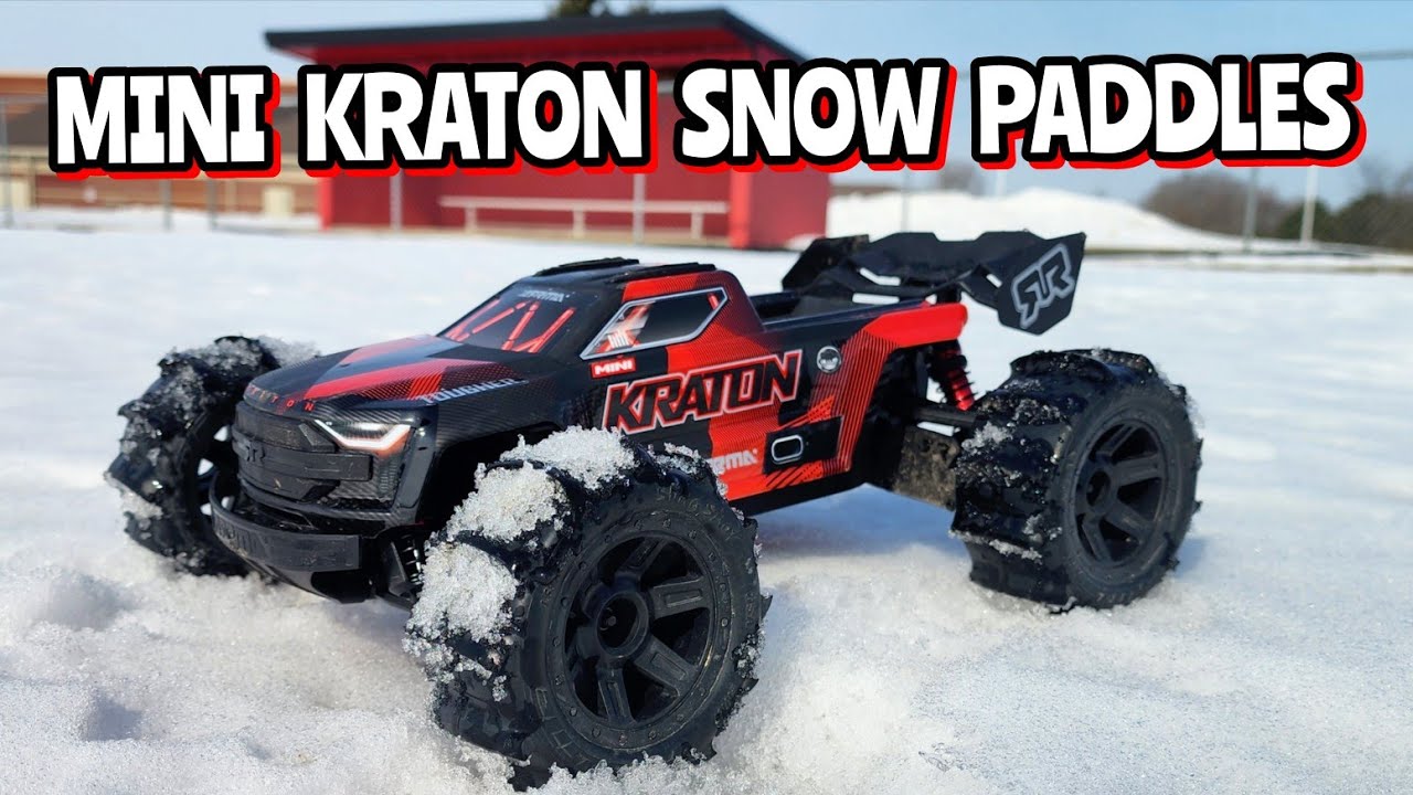 Mini Kraton paddle tires and first break 