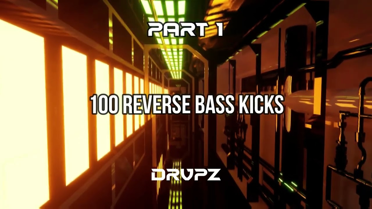100 REVERSE BASS KICKS BY DRVPZ (PART 1) °FREE DOWNLOAD° #samplepack #hardcore #hardstyle