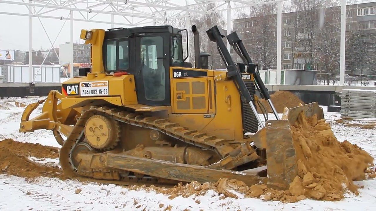 Бульдозер CAT D6R XL компании Техоптимум