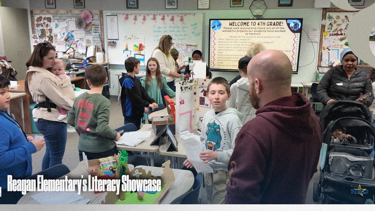 Reagan Elementary's Literacy Showcase
