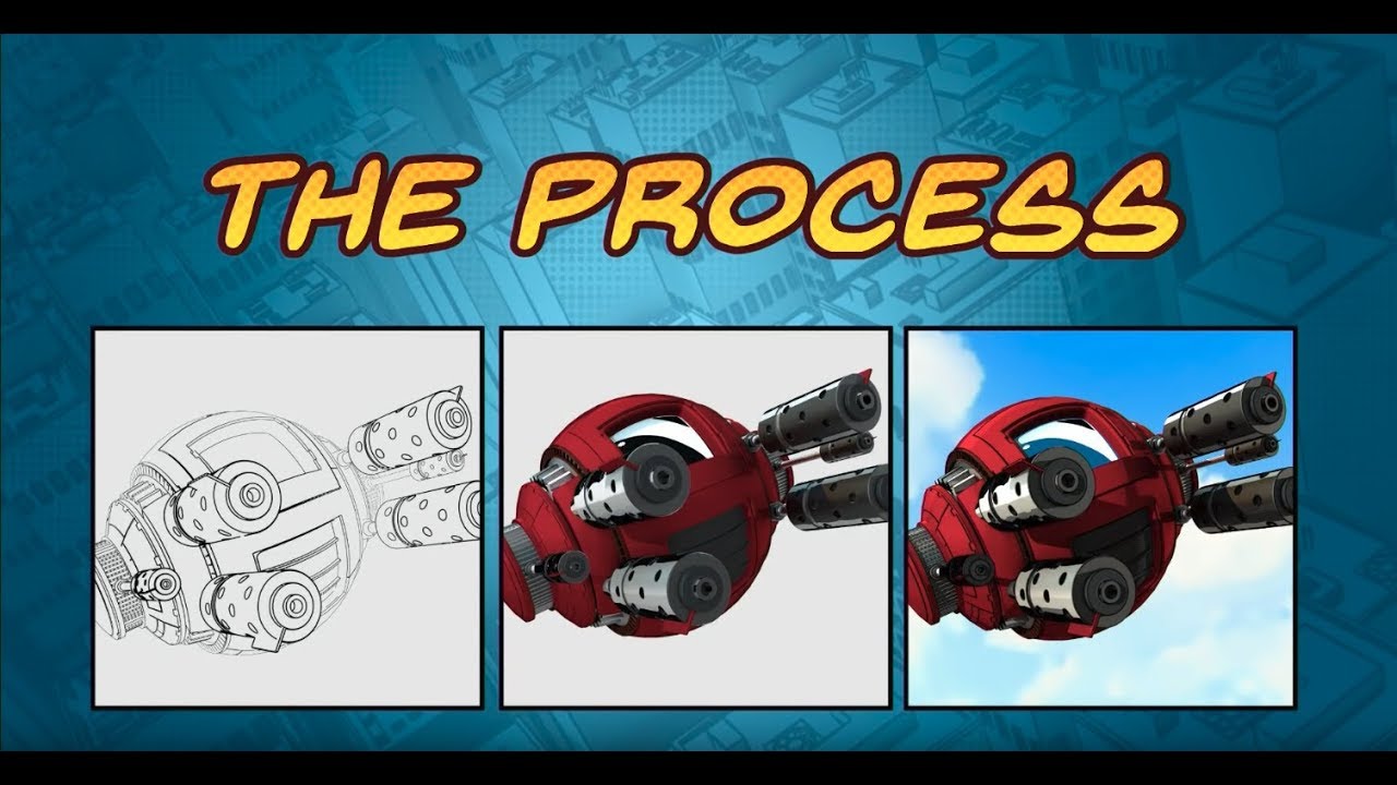 Using Blender for Comics