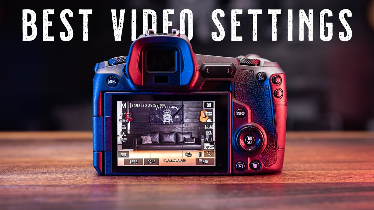 Лучшие настройки видео для вашей камеры Canon EOS R!