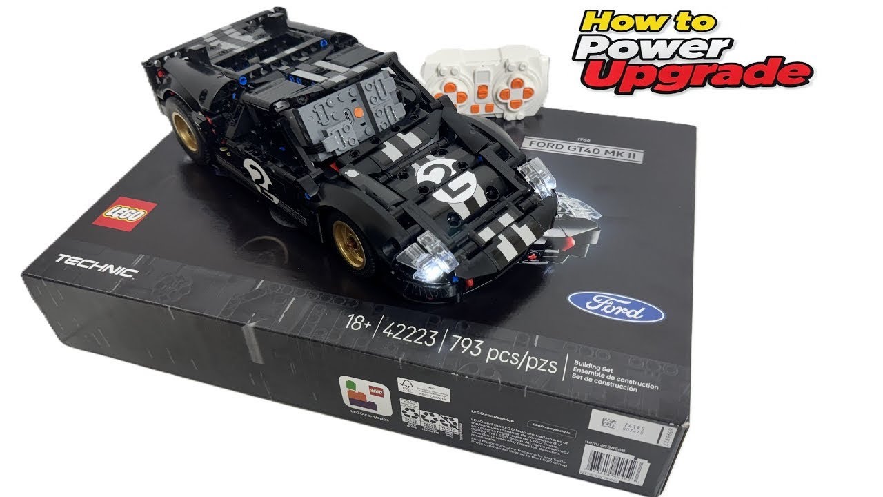 Как собрать и модернизировать модель гоночного автомобиля Ford GT40 MKII 1966 года выпуска из наб...