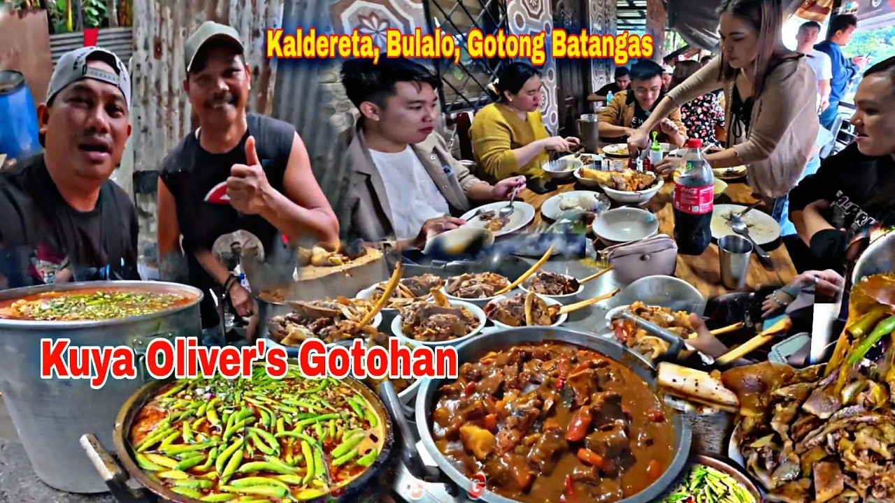 KUYA OLIVER'S GOTOHAN  | Gotong Batangas na Pinipilahan at Dinadayo at Tikman ang Goto at Kaldereta